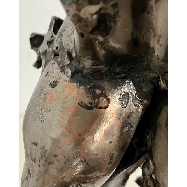 Judith Brown, Abstract Expressionist Figurative Dancer Welded Metal Sculpture Judith Brown, c.1960's For Sale - Image 14 of 14