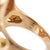 Gold Orocal Genuine Hand Crafted Gold Nugget 14k Yellow Gold Diamond Cocktail Ring, Size 8.5 For Sale - Image 8 of 8