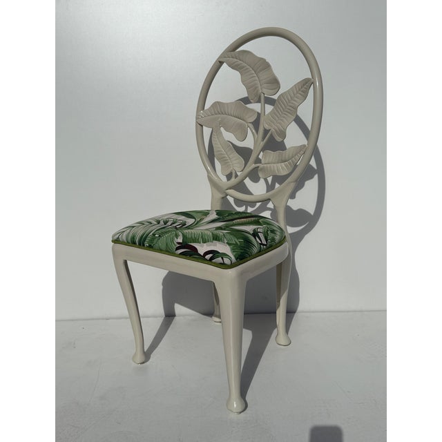 1960s 1960s Set of Aluminum Tropical Patio Chairs, 8 Pieces For Sale - Image 5 of 12