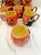 Vintage Fitz & Floyd Jack-o-Lantern/Witch coffee mugs. Super cute and perfect for a Halloween party. One side is a pumpkin...