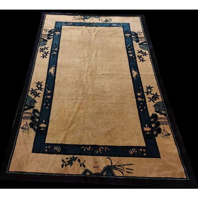 Early 20th Century Chinese Peking Carpet ( 5' x 7'9'' - 153 x 236 ) Chinese - Peking The commercial Peking carpet is a...