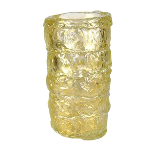 Gold Leaf 24kt Glass Vase by Made Murano Glass, 2021