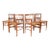 A Dining Chairs by Jørgen Baekmark for FDB Møbler, Denmark, circa 1950s - Set of 4 For Sale
