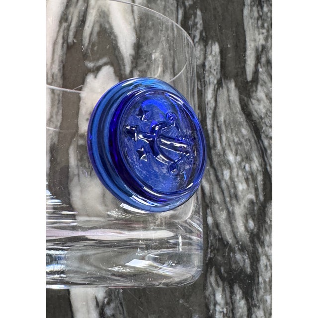 Made in Romania Mid-Century Modern Astrology Motif Rocks Glasses - Set of 3 For Sale - Image 4 of 9