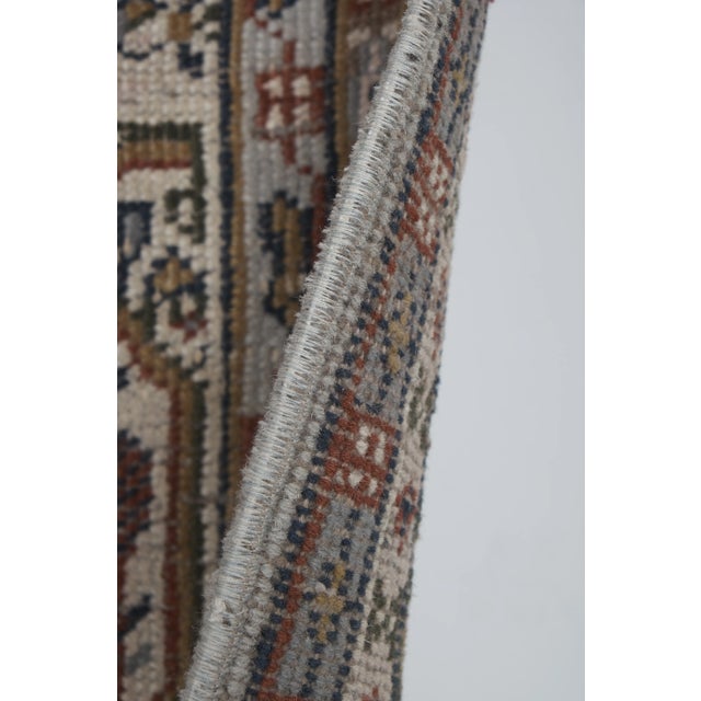 1960s Vintage Square Caucasian Rug 7'10'' X 8'3'' For Sale - Image 12 of 13