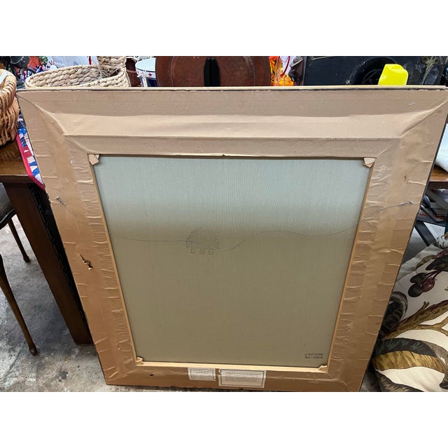1930s Oil Painting by German Artist Hans Hansung For Sale - Image 9 of 11