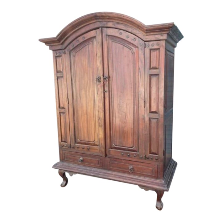 1980s Wooden Spanish Armoires Chairish