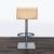 2000 - 2009 Frag Brushed Aluminum Counter Stool With Leather Seat For Sale - Image 5 of 8