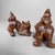 1980s Japanese Ceramic Shisa Figures, 1980, Set of 2 For Sale - Image 5 of 11