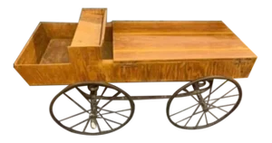 Antique Wood and Iron Carriage