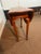 1950s Queen Anne Cherry Drop Leaf Gate Leg Oval Table For Sale - Image 4 of 12