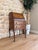 Vintage Walnut Lockable Desk with Drawers, 1890s For Sale - Image 3 of 14