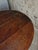 Antique French Walnut Drop-Leaf Round Table, 1890s For Sale - Image 14 of 18