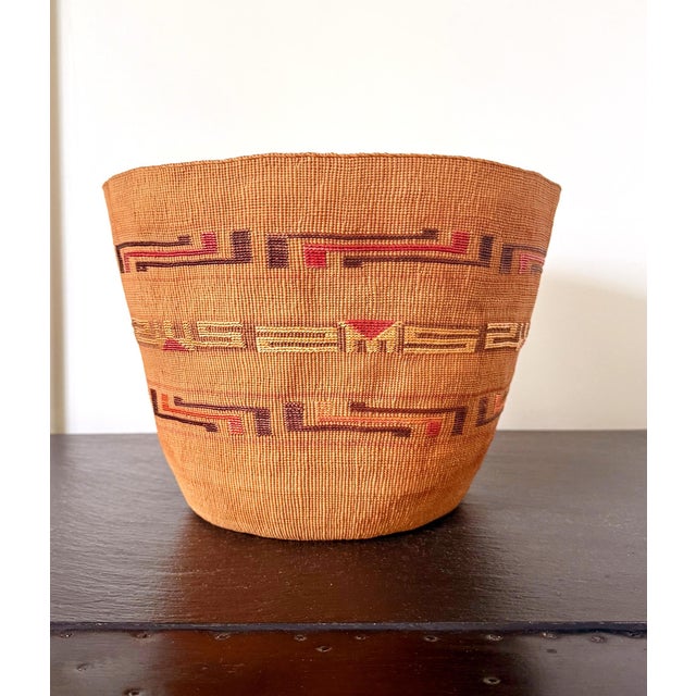 Antique Tlingit Woven Berry Basket Native Americana For Sale - Image 18 of 18