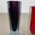 1970s Faceted Murano Glass Sommerso Vase by Flavio Poli, Italy, 1970s, Set of 2 For Sale - Image 5 of 17