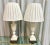 White Alabaster Table Lamps . Pair For Sale - Image 4 of 6