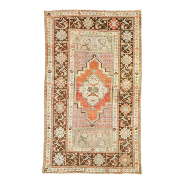 Turkish Vintage Rug 3'5" x 5'8" #20607 For Sale