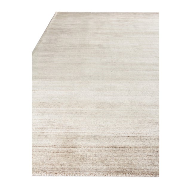 Not Yet Made - Made To Order Exquisite Rugs Creil Hand loom Bamboo/Silk Brown Rug-12'x15' For Sale - Image 5 of 9