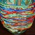 Vintage Italian Hand Blown Millefiori Glass Vase, Murano, 1990s For Sale - Image 6 of 18