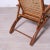 Brown Vintage Italian Deck Chair in Beech and Jute, 1950s For Sale - Image 8 of 18