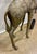 Late 20th Century 54” Vintage Large Heavy Brass Detailed Giraffe Sculpture For Sale In West Palm - Image 6 of 9