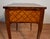 1890s Antique French Louis XV Walnut & Satinwood Coiffeuse Makeup Vanity Desk For Sale - Image 18 of 18