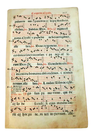 18th Century Illuminated Manuscript