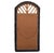 Boho Chic Vintage Italian Wall Mirror in Rattan and Wicker, 1970s For Sale - Image 3 of 7
