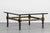 Mastercraft Late 20th Century Mid-Century Brass Coffee Table With Glass Top For Sale - Image 4 of 4