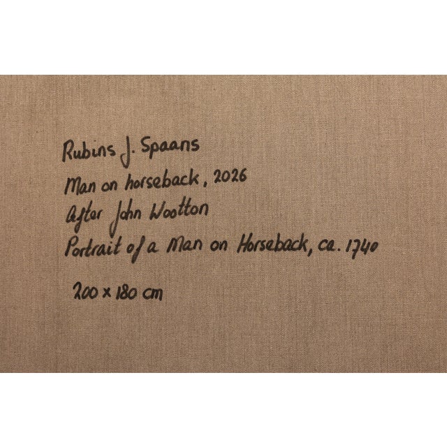 Large Contemporary Equestrian Portrait. Horse Oil Painting For Sale - Image 13 of 13