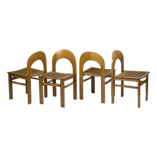 Arcadia Chairs by Adalberto Caraceni for Tagliabue, Italy, 1970s, Set of 4 For Sale