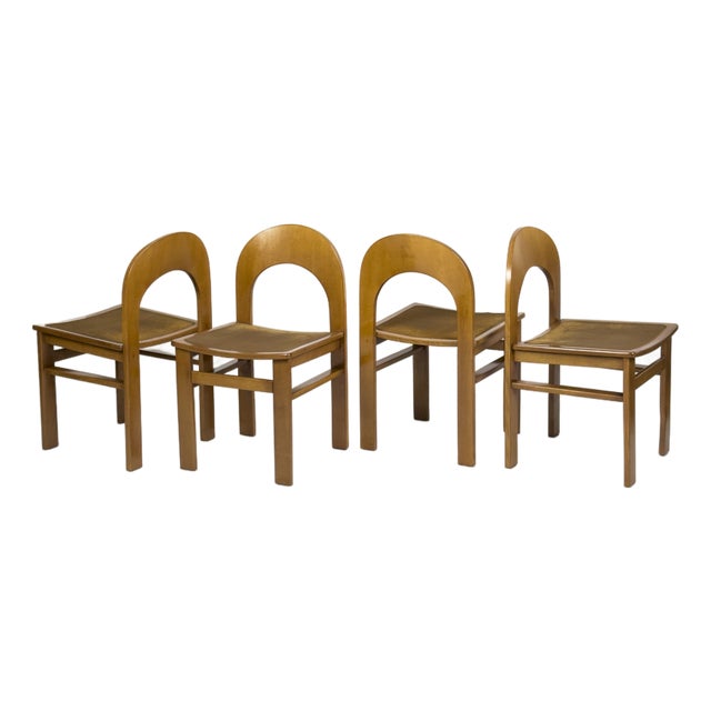 Arcadia Chairs by Adalberto Caraceni for Tagliabue, Italy, 1970s, Set of 4 For Sale