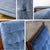 Mid to Late 20th Century Neoclassic Reclining Armchair Blue Chenille Fabric by Burris Industries For Sale - Image 16 of 18