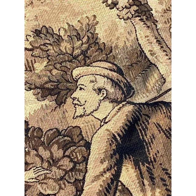 Antique French Jaquar Tapestry For Sale - Image 12 of 17