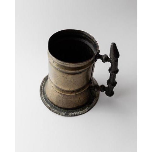 Vintage Brass Beer Mug, 1940s For Sale - Image 4 of 11