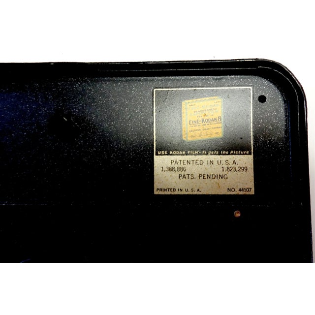 Cine Kodak 8 Camera on Travertine Base Circa 1932 For Sale - Image 4 of 7
