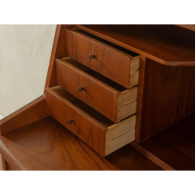 Brown Vintage Secretary, 1960s For Sale - Image 8 of 11