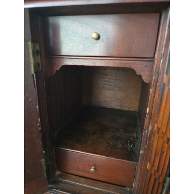 Late 19th Century Federal-Style Mahogany Tambour Secretary With Fitted Interior For Sale In New York - Image 6 of 6
