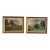 John Hutchinson Antique British Oil Paintings Framed Pair For Sale