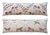 Pony Suzani Lumbar Pillow Cover 18'' X 52'' - Set of Two For Sale