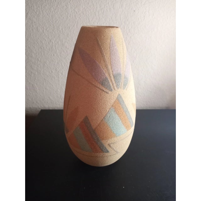 1970s Signed Navajo Salt Glazed Decorative Vase For Sale In Dallas - Image 6 of 6