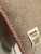 Pink Hermes Hibiscus/Mandarine Avalon Terre d'H Pillow Hermes Hand Woven Blanket (100' Cashmere) Measures 15.7" X 15.7" New Never Used No Box For Sale - Image 8 of 8
