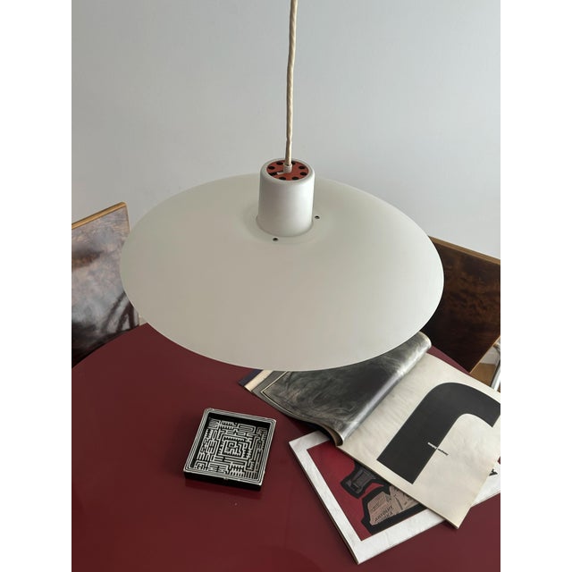 Red PH 4/3 Pendant Lamp by Poul Henningsen for Louis Poulsen, 1970s For Sale - Image 8 of 14
