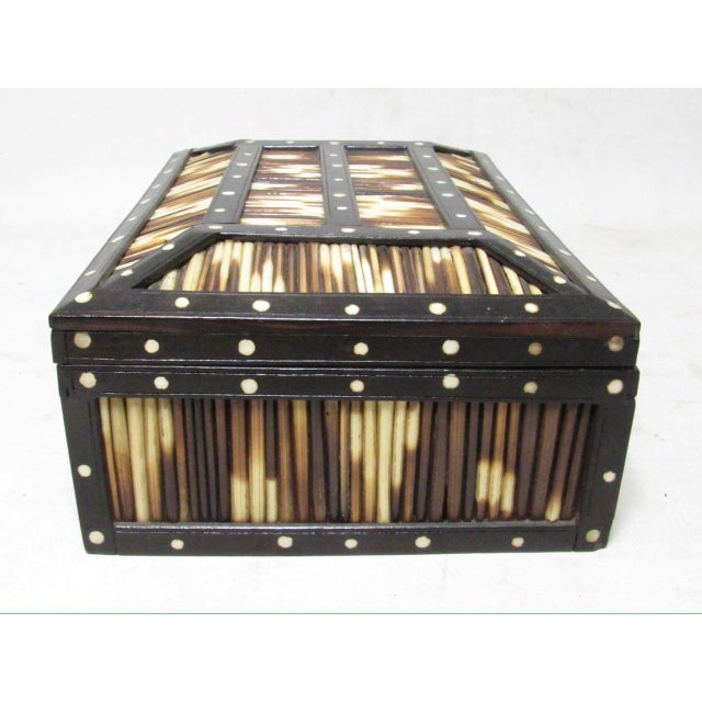 1900 - 1909 Anglo Indian Quill Box For Sale - Image 5 of 10