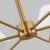 Visual Comfort Visual Comfort Studio Burke 6-Light Large Chandelier in Satin Brass For Sale - Image 4 of 5