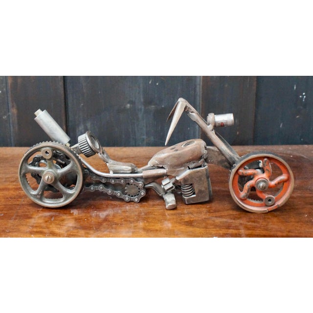 Vintage Bespoke Steampunk Chopper, 1970 For Sale - Image 11 of 11