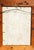 Art Nouveau Maiden Antique German Porcelain Tile Painting Carved Wood Frame For Sale - Image 15 of 15