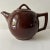 Brown Mid-Century Brown Art Deco McCoy Tea Pot For Sale - Image 8 of 8