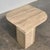 Italian Sculptural Eye-Shaped Coffee Table in Travertine, 1980s For Sale - Image 5 of 13
