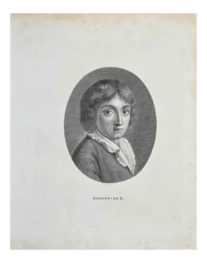 Thomas Holloway, Portrait, Etching, 1810